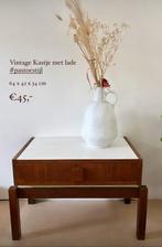 Vintage Nachtkastje, Bijzettafel Pastoe Stijl, Ophalen, Gebruikt, Info@wanderwooddenbosch.nl, 5212GC