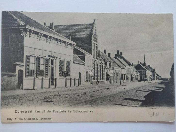 J1732 Schoondijke, Verzamelen, Ansichtkaarten | Nederland, Noord-Holland, 1920 tot 1940, Ophalen of Verzenden