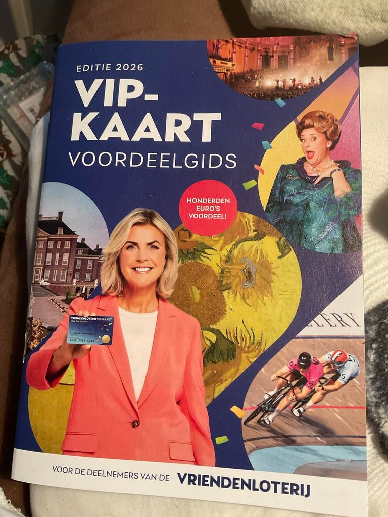 Vip kaart voordeelgids, Eén persoon, Kortingsbon