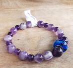 edelsteen armband, Verzenden, Nieuw, Paars