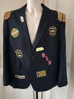 (T) Kruikenstad Colbert/Jas maat XXL emblemen epauletten, Ophalen of Verzenden, Zo goed als nieuw, Carnaval