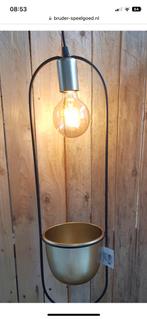 Hangplant lamp, Huis en Inrichting, Lampen | Vloerlampen, Ophalen of Verzenden, Zo goed als nieuw, Minder dan 100 cm