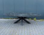 Marmer look ovale eettafel 260 x 120 cm, Ophalen