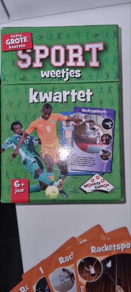 Kwartetspel, Verzamelen, Ophalen of Verzenden, Zo goed als nieuw, Kwartet(ten)