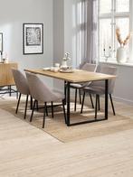 Houten Eettafel - 4-6 Persoons - Goede Conditie, Huis en Inrichting, Tafelonderdelen, Ophalen, Eikenhout, 200 cm of meer, 50 tot 100 cm