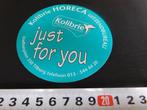 sticker Kolibrie HORECA uitzendbureau  Tilburg, Verzamelen, Stickers, Ophalen, Zo goed als nieuw, Bedrijf of Vereniging
