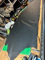 Zwarte kleur halve huid 1.2 mm dikte soepel en glad A-44, Zwart, Leer of Kunstleer, Ophalen of Verzenden, Zo goed als nieuw