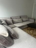 Beige Croco Bank - 1.5 Jaar Oud, Ophalen, 75 tot 100 cm, Zo goed als nieuw, Rechte bank