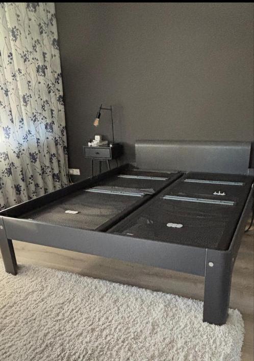 Auping auronde bed met elektrische bodems, Huis en Inrichting, Slaapkamer | Bedden, Zo goed als nieuw, Tweepersoons, 160 cm, 200 cm