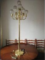 vintage staande lamp Solken Regency 70er, Huis en Inrichting, Ophalen, 100 tot 150 cm, Metaal, Regency