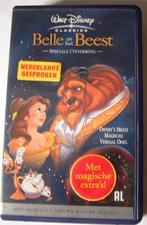 Belle en het Beest Walt Disney VHS Speciale uitvoering, Tekenfilm, Alle leeftijden, Ophalen of Verzenden, Zo goed als nieuw