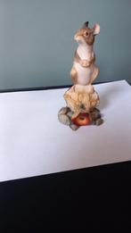 Muis op Appel Beeldje, Antiek en Kunst, Ophalen of Verzenden