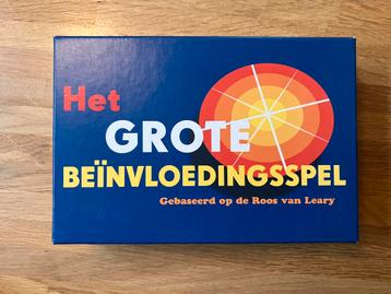Het grote beinvloedingsspel - Roos van Leary  beschikbaar voor biedingen