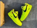 Off White x Nike airforce 1 “volt”, Nike x Off-White, Ophalen of Verzenden, Zo goed als nieuw, Sneakers of Gympen