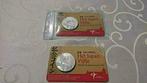 Het Japan vijfje €5 euro munt verzilverde herdenkingsmunt, Postzegels en Munten, Munten | Nederland, Setje, Koningin Beatrix, Euro's