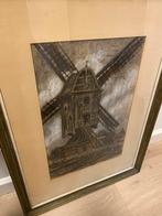 Willy van Schoonhoven-van Beurden - Molen in België, Antiek en Kunst, Kunst | Tekeningen en Foto's, Ophalen of Verzenden