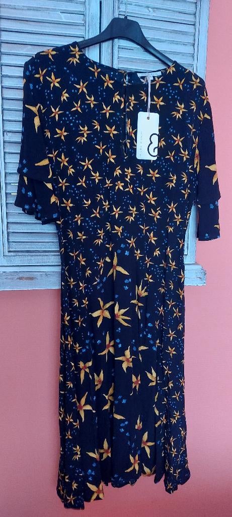 Prachtige nieuwe jurk Mint & Berry, Zwart, Nieuw, Ophalen of Verzenden, Maat 36 (S)