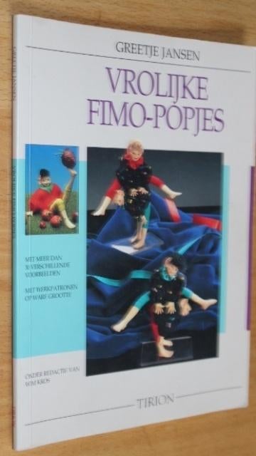 Vrolijke Fimo-poppetjes - Jansen - c102, Ophalen of Verzenden, Zo goed als nieuw, Kleien en Boetseren, Geschikt voor kinderen