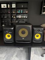 2x KRK Rokit 6  + KRK Sub S10, Muziek en Instrumenten, Dj-sets en Draaitafels, Ophalen of Verzenden, Zo goed als nieuw, Overige merken