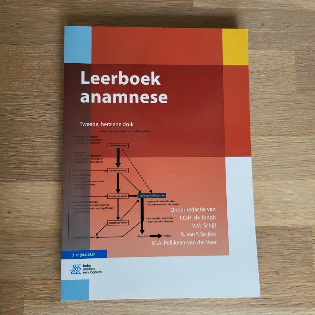 Leerboek Anamnese - Tweede Herziene Druk, Boeken, Nieuw, Diverse auteurs, Alpha, HBO