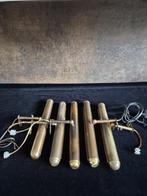 Schilderijlamp - Kastlamp -Wandlamp - Koper/Brons - 32cm -5X, Ophalen of Verzenden, Gebruikt, Metaal