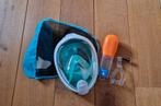 Snorkelmasker Decathlon maas S/M, Ophalen of Verzenden, Zo goed als nieuw, Snorkelmasker