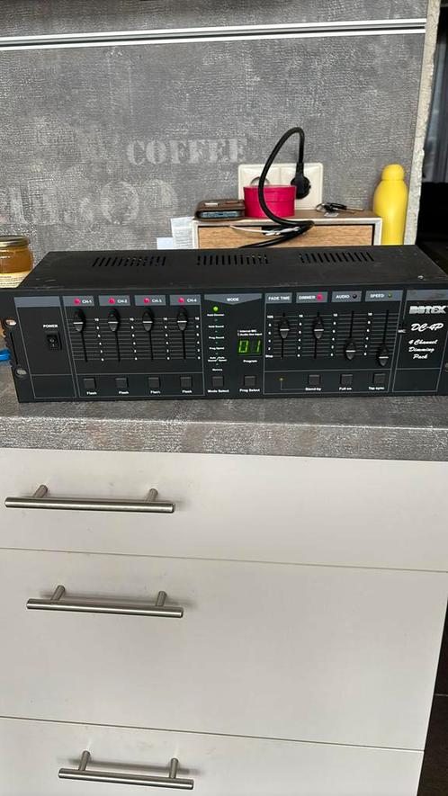 Botex dc-4p dimming pack, Audio, Tv en Foto, Professionele Audio-, Tv- en Video-apparatuur, Zo goed als nieuw, Audio, Ophalen