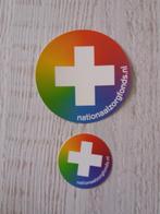 2 stickertjes nationaalzorgfonds, Verzamelen, Ophalen of Verzenden, Zo goed als nieuw, Bedrijf of Vereniging