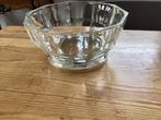 Art Deco Glazen Schaal met Verzilverde Voet, Antiek en Kunst, Ophalen of Verzenden