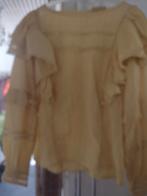Fabienne Chapot Blouse Maat 42, Verzenden, Geel, Maat 42/44 (L), Zo goed als nieuw