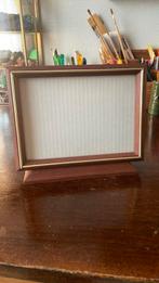 Antiek retro vintage fotolijstje hout en gouden randje, Ophalen of Verzenden, Zo goed als nieuw, Hout, Minder dan 50 cm