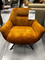 Fauteuil Leo in adore stof draaibaar laatste nu € 160.-, Huis en Inrichting, Minder dan 75 cm, Nieuw, Ophalen of Verzenden, Stof
