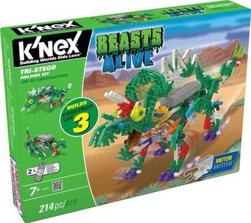 K’nex Beasts Alive Tri-Stego building set - COMPLEET beschikbaar voor biedingen