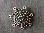Vintage desing Noorse zilveren broche, Ophalen of Verzenden