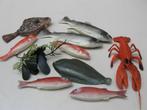 Plastic vintage zeedieren assortiment Made in Italy, Ophalen of Verzenden, 1980 tot heden, Ongelopen, Waterdier