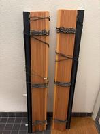 2x Luxaflex - Warme Houtkleur - 137x145 cm, Ophalen, Gebruikt