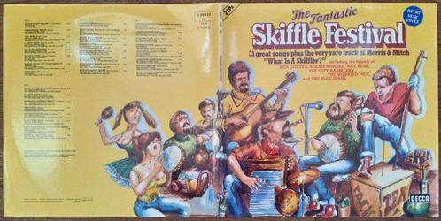 2LP The Fantastic Skiffle Festival 1977 Decca 6.28422 DP, Cd's en Dvd's, Vinyl | Verzamelalbums, Zo goed als nieuw, Pop, 12 inch
