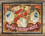 ALPHONSE MUCHA Art Nouveau Nestle Poster in Lijst, Antiek en Kunst, Ophalen of Verzenden