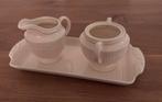 Edme wedgewood roomstel suikerpot + melkkan + schaaltje, Overige typen, Nieuw, Ophalen of Verzenden, Wedgwood
