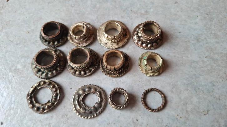 8x mendak voor keris / kris, Antiek en Kunst, Kunst | Niet-Westerse kunst, Ophalen of Verzenden