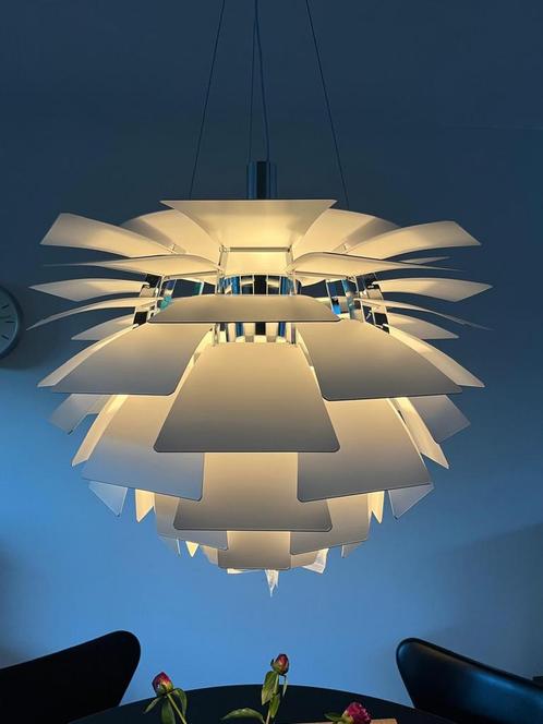 Hanglamp Arisjok naar ontwerp Henningsen Louis Poulsen, Huis en Inrichting, Lampen | Plafondlampen, Zo goed als nieuw, Metaal