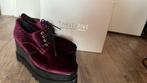 Three6five orig. bordeauxkleurige plateauzolen schoenen, Kleding | Dames, Schoenen, Nieuw, Ophalen of Verzenden, Schoenen met hoge hakken