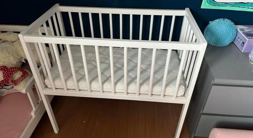 Prenatal wieg Elian 40x80cm wit, Kinderen en Baby's, Babywiegjes en Ledikanten, Zo goed als nieuw, Wieg, Ophalen