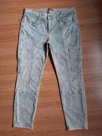Street One jeans, cargo style,  maat 33-28,  grijs/goen, Kleding | Dames, Spijkerbroeken en Jeans, Grijs, W33 - W36 (confectie 42/44)