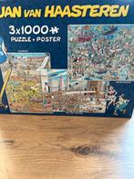 Jan van Haasteren 3x1000 Puzzel, Ophalen of Verzenden, 500 t/m 1500 stukjes, Gebruikt, Legpuzzel