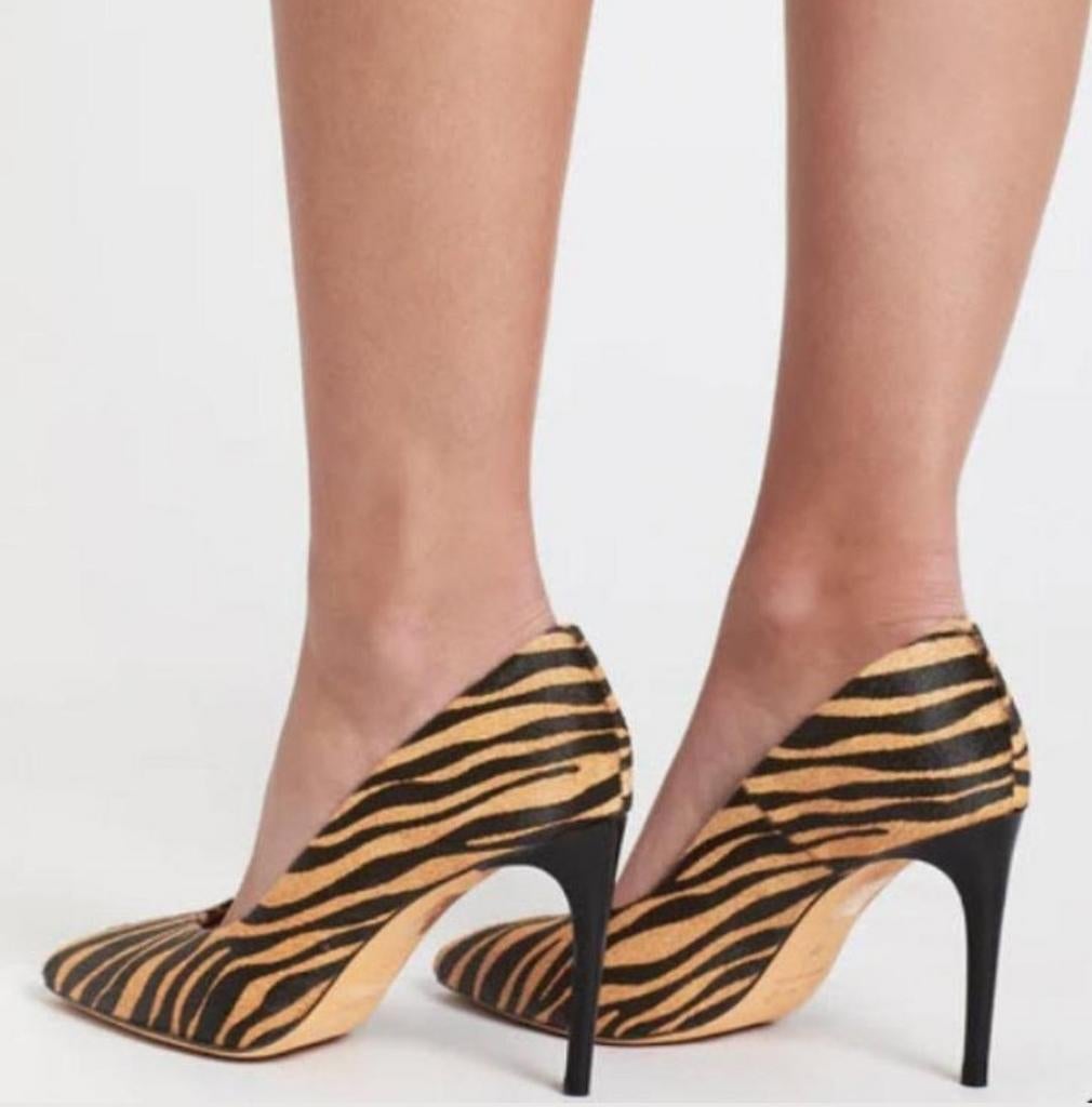 ** NIEUWE IRO Leren Zebra Pumps **, Pumps, Bruin, Nieuw, Ophalen of Verzenden