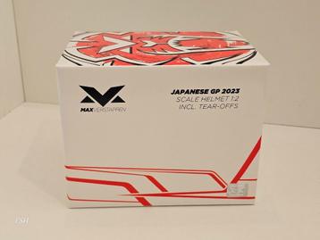 Helm GP Japan 2023, Max Verstappen. **NIEUW in Doos** beschikbaar voor biedingen