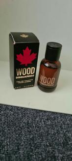 Dsquared2 wood eau de toilette pour homme miniatuur 5ml, Ophalen of Verzenden, Nieuw
