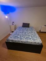 Nice and comfy/barely used "brimnes" Ikea bed 140x200 cm, Huis en Inrichting, Slaapkamer | Bedden, Ophalen, Verstelbaar, Wit, Tweepersoons