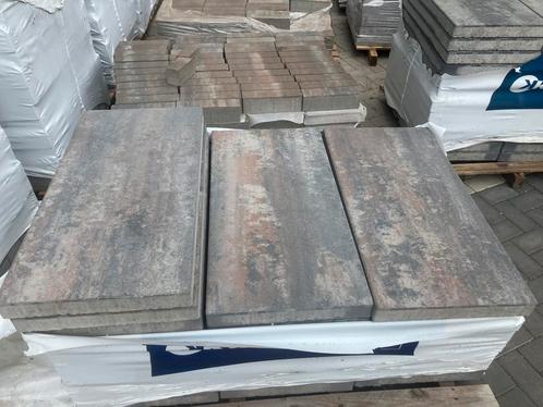 terras tegels uitverkoop 40x80x5 H2O Tricolore 8.32 m2 st 26, Tuin en Terras, Tegels en Klinkers, Nieuw, Terrastegels, Beton, 10 m² of meer